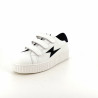 Baskets Blanches avec Motif Denim VANESSA WU